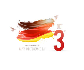 Germany Independence day creative art