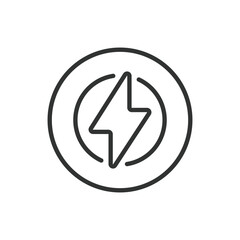 Wireless charging, in line design. Wireless, Charging, Power, Battery, Pad, Device, Technology on white background vector. Wireless charging editable stroke icon.