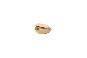PNG, pistachios in shell, isolated on white background.