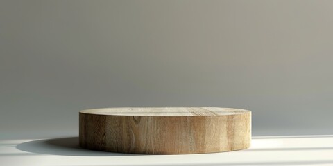 concept of a podium for product