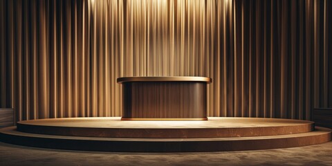 public speaking podium