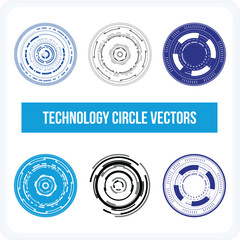 Abstract Digital Technology Cycle background.Business growth transformation to digital and Successful financial technology.