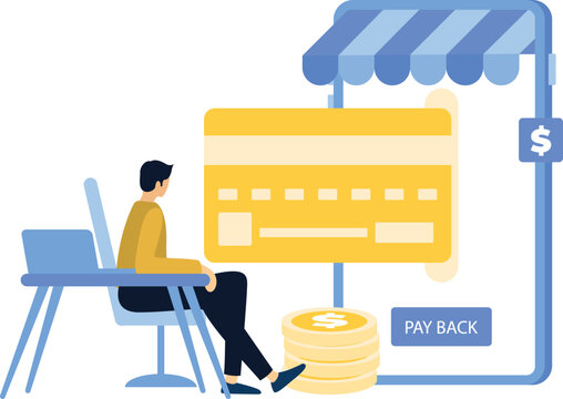 The boy is getting a payback.