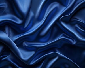 Obraz premium Luxurious Velvet Texture in Regal Royal Blue with Subtle Shimmer