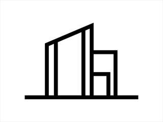 Geometric Modern
Minimalist architectural logo design