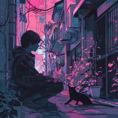 Generative AI Lo-Fi music picture