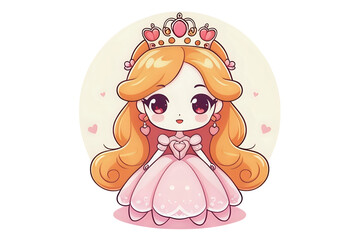 cartoon little princess