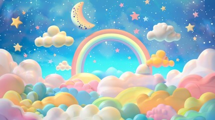 children colorful backdrop graphic design for background