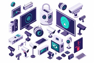 Security configurations for IoT systems ensure scalable camera security, integrating efficient video technology with surveillance equipment in real-time urban systems.