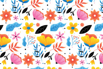 Summer Floral Pattern