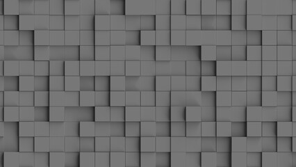 grey cubes abstract background