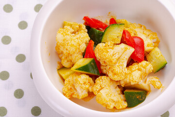 カリフラワーのカレーピクルス