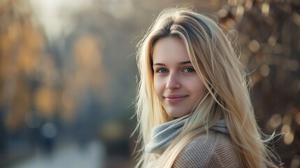 Obraz premium model woman with dyed hair