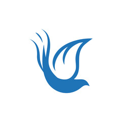 Dove Logo Vector Image