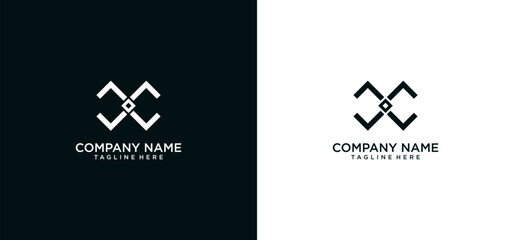 X logo letter design