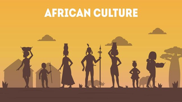 Spirit of Ubuntu, Greetings from African Culture, animation