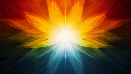 Fototapeta premium Vibrant colorful abstract digital art design backdrops. Modern illustration, ideal for wallpaper or background, contemporary decor, and digital use.