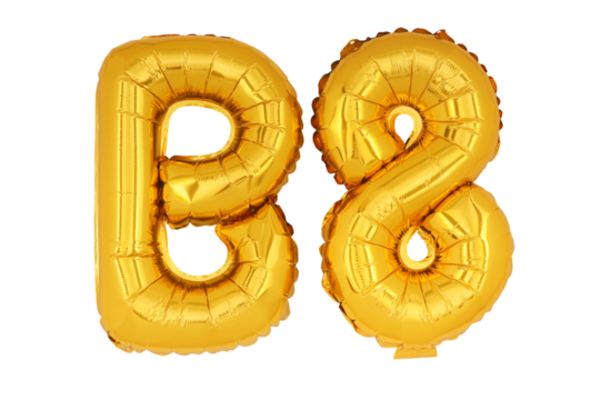 Golden word & number B8 isolate no white background.png