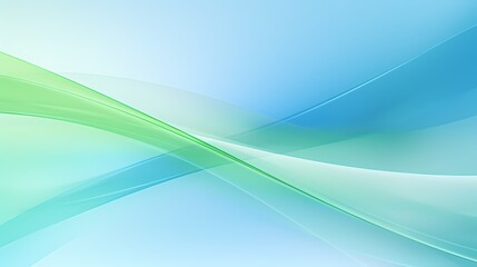 Digital technology blue and green abstract curve poster PPT background