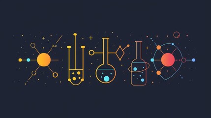 Obraz premium Science, Innovation, Laboratory, Chemistry