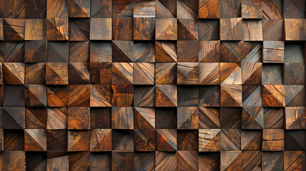 Abstract brown wooden glazed glossy deco glamour