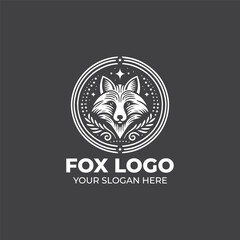 Retro and Vintage Fox Logo Design