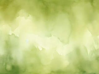 Abstract watercolor olive green color background 