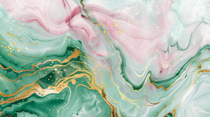 Abstract marble marbled marble stone ink painted