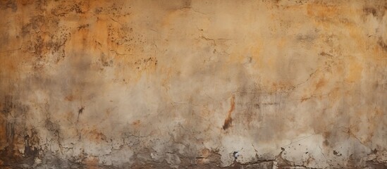 An ancient weathered brown wall with a textured surface provides an intriguing copy space image