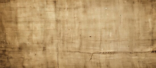 Fototapeta premium A textured vintage canvas with a rough and grungy appeal This square web banner features a close up of the fabric creating a unique background or wallpaper There is also ample room for design with th