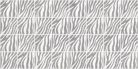 Seamless grid nature zebra and mosaic long pattern colorful colorful of wood wood closeup. © yanee