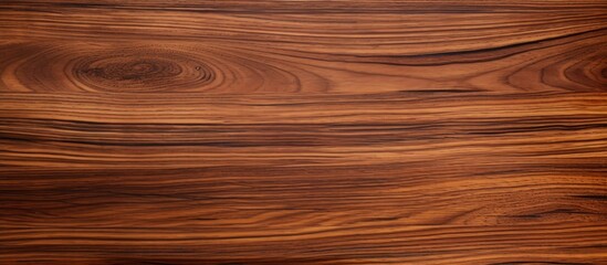 A textured brown wood plank background with a surface displaying a grain pattern Copy space image