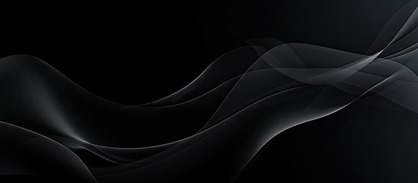 A dark black textured abstract background with light perfect for adding copy space to your images