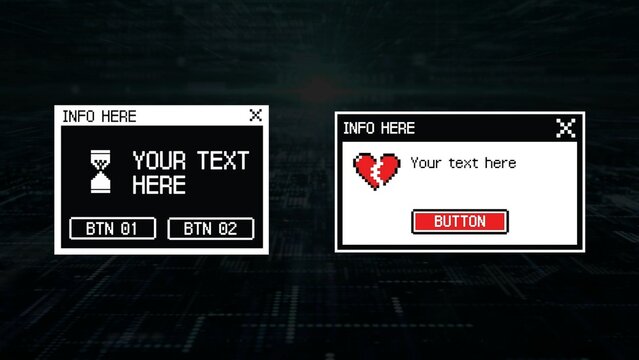 Computer Window Error Pop Up Bundle