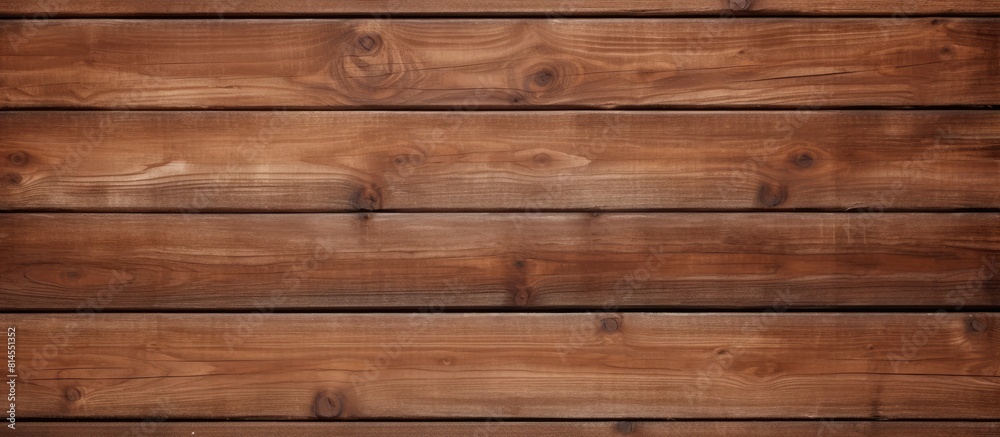 Poster A copy space image featuring a fresh pristine wooden background texture adorned with neatly arranged crossbeams