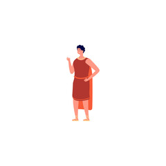 set of elemental Roman poses set