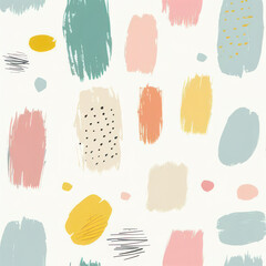Product with vibrant brush strokes on a white background