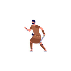 set of elemental Roman poses set