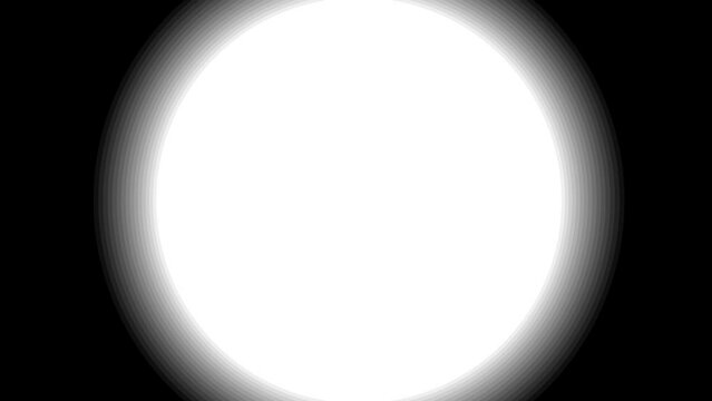 circle transition with alpha channel. 4k 