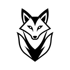 fox head illustration
