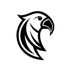 eagle head logo illustration