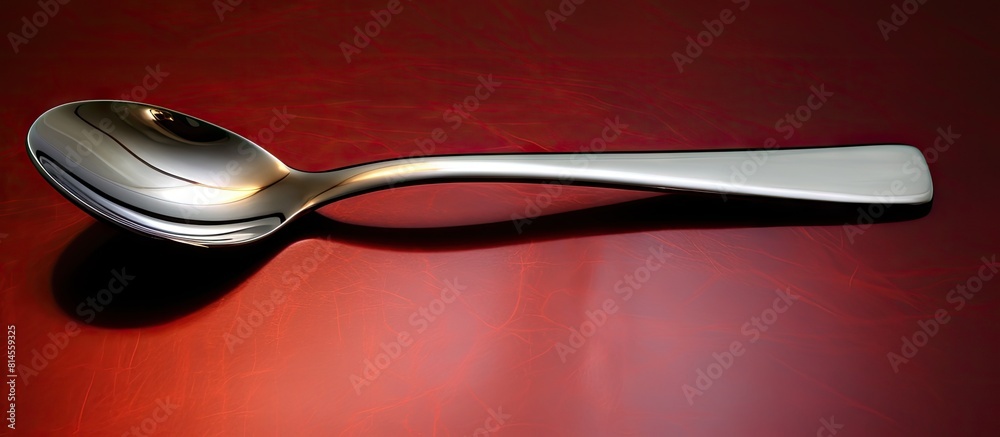 Poster Cutlery with a fork and spoon. with copy space image. Place for adding text or design