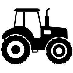 tractor isolated on white background