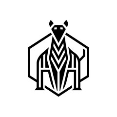 illustration of a zoo logo