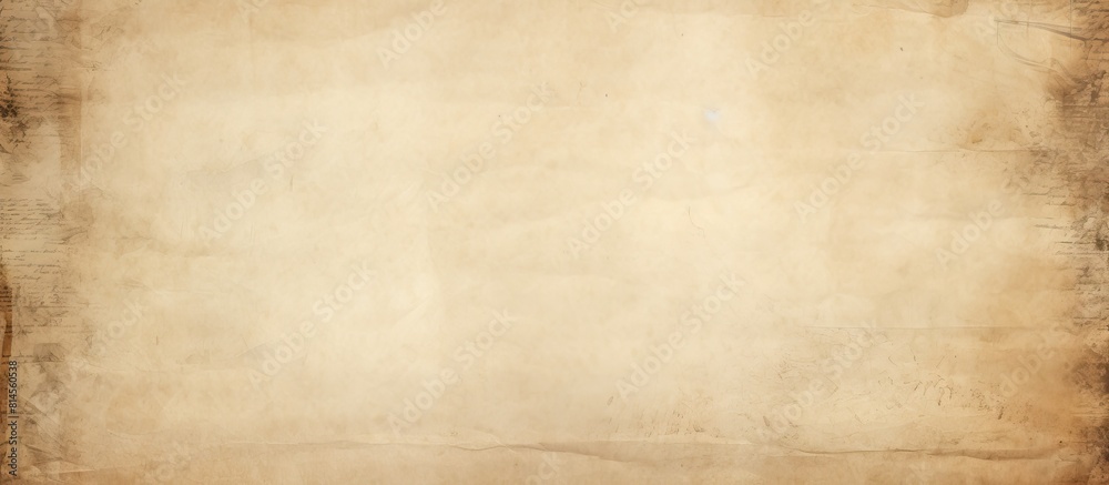 Poster A light colored vintage paper background with copy space for design and web page