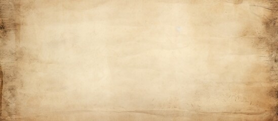 Obraz premium A light colored vintage paper background with copy space for design and web page