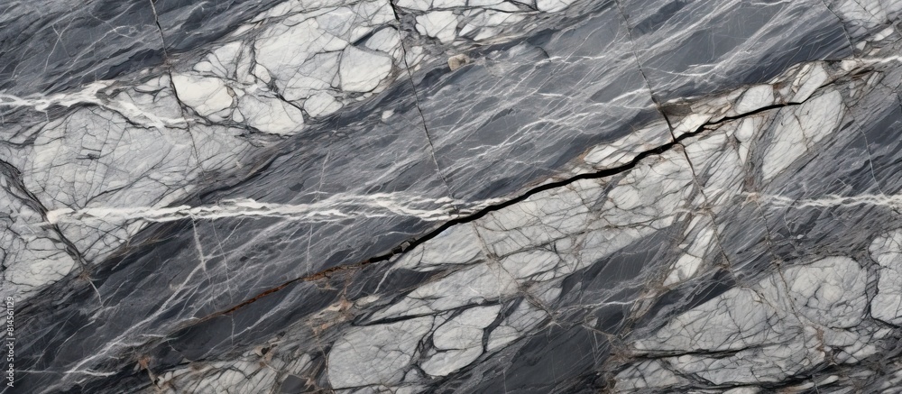 Aufkleber A close up image displaying the intricate patterns and unique grain of granite providing ample space for copying