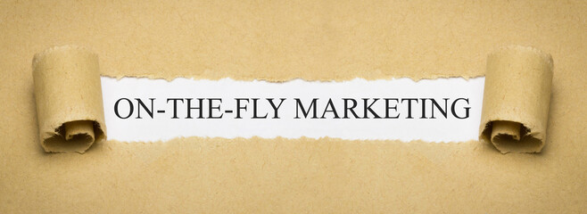 On-The-Fly Marketing