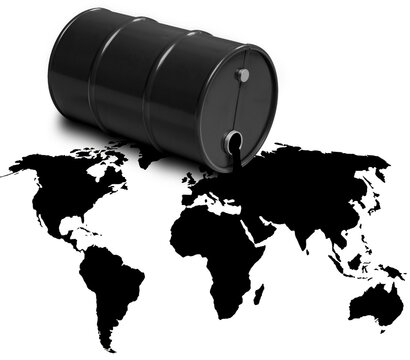 World oil, composite image
