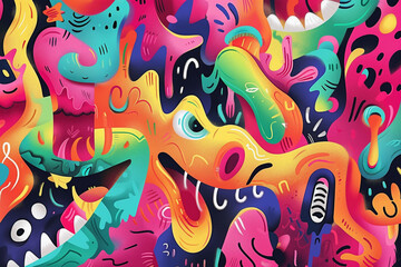 Obraz premium abstract illustration background wallpaper